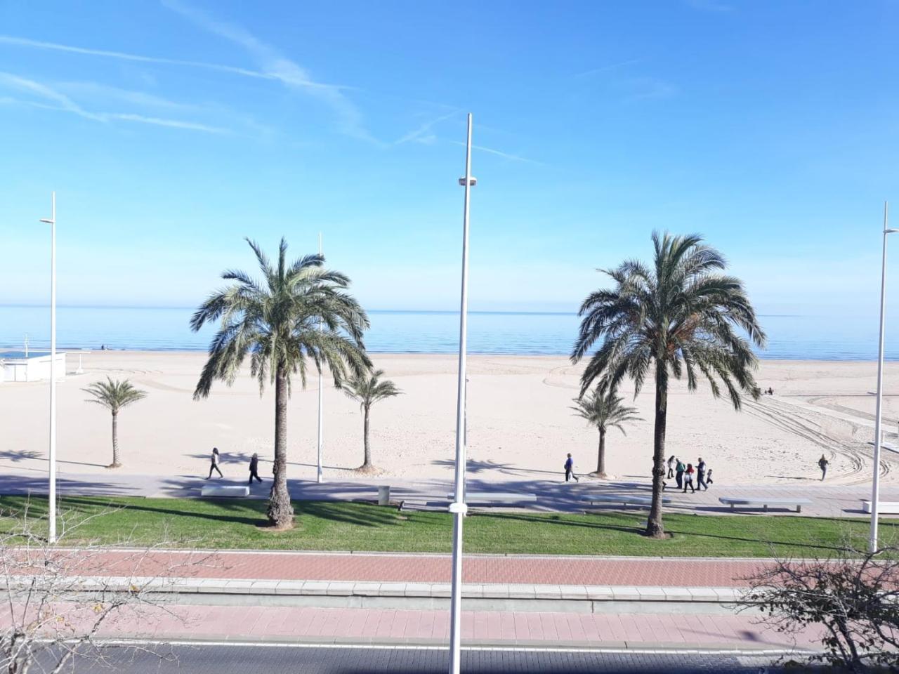 Infante Primera Linea Gandia Playa Solo Familias Playa de Gandia Exterior foto
